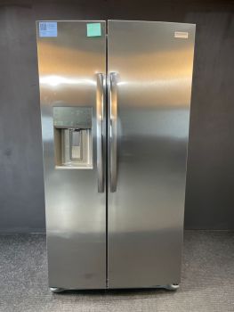 Frigidaire Gallery 25.6 Cu Ft 35.75" Wide Side by Side Refrigerator in PrintProof Stainless - GRSS2652AF