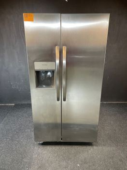 Frigidaire 21.9 Cu Ft 35.75" Wide Counter Depth Side by Side Refrigerator in Stainless - FRSC2333ASC