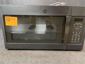 GE 1.9 Cubic Ft. Capacity 30" wide 1000W Over the Range Sensor Microwave in Black Slate - JVM7195FLDSC