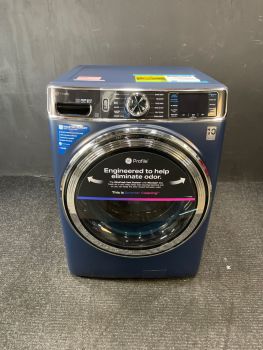 GE Profile 5.3 Cubic Ft. 28" Wide Front Load Washer with Steam in Sapphire Blue - PFW870SPVRS