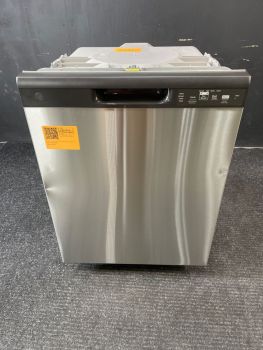 GE 24 Inch Built In Front Control 59 dBA Stainless Dishwasher with Dry Boost - GDF510PSRSSC
