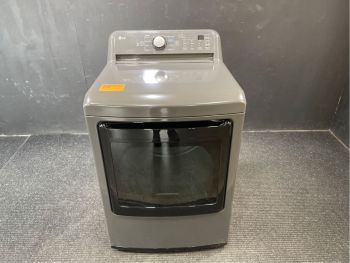 LG 7.3 Cu Ft Electric Top Control Dryer with Sensor in Gray - DLE7150MC