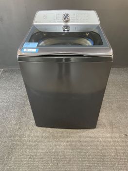 GE Profile 4.8 Cu Ft 28" Wide Top Load Washer with Agitator in Diamond Grey - PTW605BPRDGC