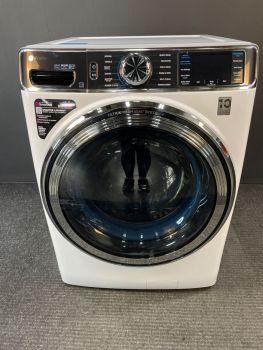 GE Profile 5.3 Cubic Ft. 28" Wide Front Load Washer with Steam in White - PFW870SSVWW