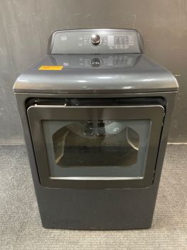 GE 27 Inch 7.4 Cu Ft Top Control Gas Dryer with Sensor in Diamond Gray - GTD58GBPVDGC