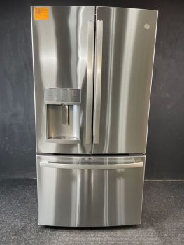 GE Profile 27.7 Cu Ft 36" Wide French Door Refrigerator in PrintResistant Stainless - PFE28KYNFS