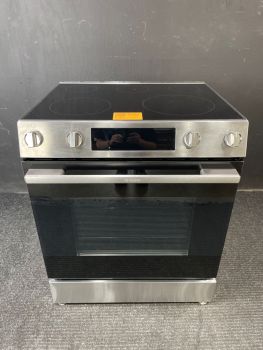 Bosch 100 Series 30" Stainless Steel Slide In Electric Range - HEF1050MU