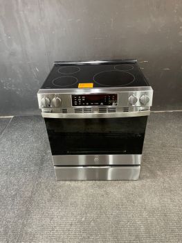 GE Profile 30 in Induction Slide In Range with Convection and AirFry in PrintProof Stainless - PHS700AYFSC