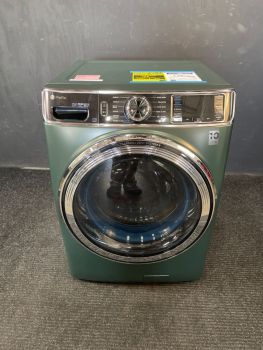 GE Profile 5.5 Cubic Ft. 28" Wide Front Load Washer with Steam Jade Green - PFW955SPWGN