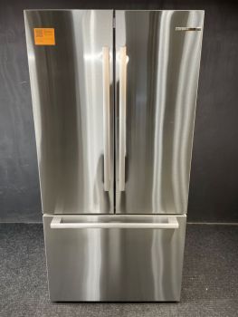 Bosch, refrigerador de 21 pies cúbicos, 35.75 pulgadas de ancho, puerta francesa, sin dispensador, de acero inoxidable - B36CT80SNS