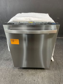 GE Profile 24" Built in Top Controls Bar Handle 39dba Dishwasher in Print Proof Stainless - PDT795SYVFS