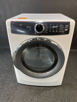 Electrolux 8.0 Cu Ft Electric Front Control Dryer with Steam in White - ELFE7537AW