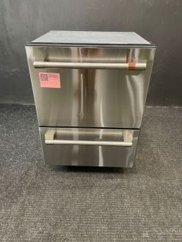 Lavavajillas GE Cafe de 24 pulgadas con doble cajón y 49 dBA en acero inoxidable - CDD420P2TS1C