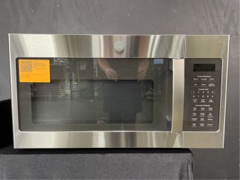 GE 1.9 Cubic Ft. Capacity 30" wide 1000W Over the Range Sensor Microwave in Stainless Steel - JVM7195SKSSC