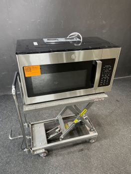 GE 1.9 Cubic Ft. Capacity 30" wide 1000W Over the Range Sensor Microwave in Stainless Steel - JVM7195RWSS