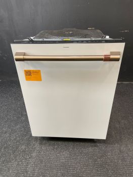 GE Cafe 24" Dishwasher with 3rd Rack in Matte White - CDT858P4VW2