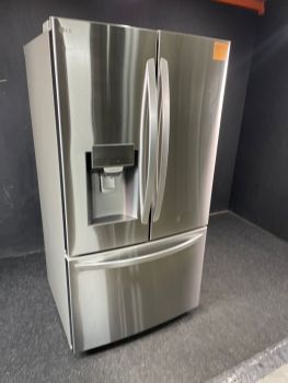 LG 36" 24 Cu Ft French Door CounterDepth Refrigerator w/Dual Ice & Zero Clearence Door in Stainless - LF24Z6530SC