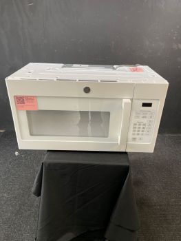 GE 1.6 Cubic Ft. Capacity 30" wide 1000W Over the Range Microwave in White - JVM3160DFWW