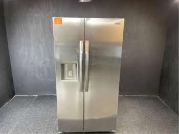 Frigidaire Gallery 25.6 Cu Ft 35.75" Wide Side by Side Refrigerator in PrintProof Stainless - GRSS2652AF