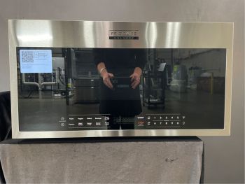 Microondas Frigidaire Gallery de 1.9 pies cúbicos de capacidad, 30 pulgadas de ancho, para instalar sobre la estufa, en acero inoxidable a prueba de impresión - GMOS1964AFC