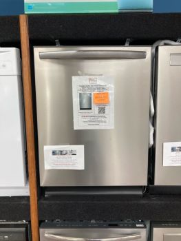 Frigidaire 24" Wide Dishwasher Top Controls Bar Handle 42 Decibel Smuge Proof Stainless - GDPH4525AF