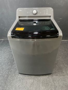 LG 4.1 Cubic Ft. 27" Wide Top Load Washer With Agitator in Grey - WT6105CMC