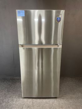 Midea 28 In 14 Cu Ft Energry Star Top Freezer Refrigerator in Stainless NO ICEMAKER AVAILABLE - MRT14D3BST