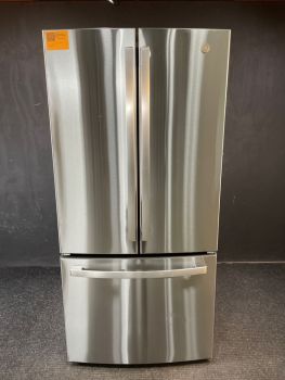 GE 25 Cu Ft French Door Non-Dispenser 33 inch Stainless - GNE25JYKFSC