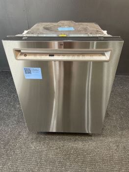 Manija de puerta empotrada GE de 24" con controles superiores integrados, 45 decibelios, acero inoxidable a prueba de impresión - GDP670SYVFSC