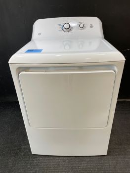 GE 27 Inch 6.2 cu ft Electric Dryer in White - GTX33EASKWWC