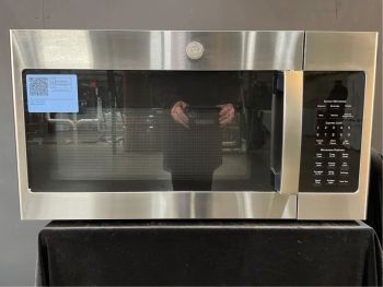 GE 1.9 Cubic Ft. Capacity 30" wide 1000W Over the Range Sensor Microwave in Stainless Steel - JVM7195RWSS