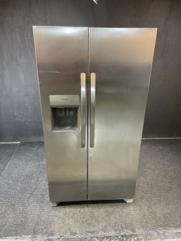 Frigidaire 26 Cu Ft 35.75" Wide Side by Side Refrigerator in Stainless - FRSS2623ASC