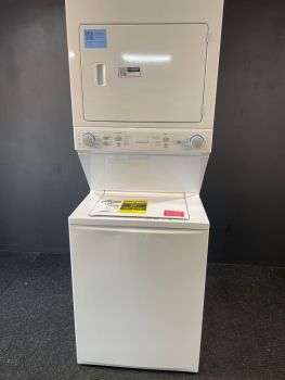 Centro de lavado y secadora a gas Frigidaire - Lavadora de 3.9 pies cúbicos y secadora de 5.6 pies cúbicos - FLCG7522AWC