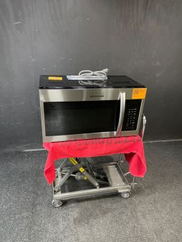 Microondas Frigidaire Gallery de 1.9 pies cúbicos de capacidad, 30 pulgadas de ancho, para instalar sobre la estufa, en acero inoxidable a prueba de impresión - GMOS1962AF