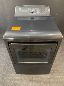 GE 27 Inch 7.4 Cu Ft Top Control Gas Dryer with Sensor in Diamond Gray - GTD58GBPVDGC