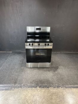 Frigidaire 30 Inch Manual Clean Smoothtop Electric Range in Stainless - FCRE3052BS