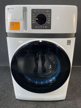 GE Profile 4.6 cu. ft. Capacity UltraFast Combo with PowerSteam Technology Washer/Dryer White - PFQ83HSLWWWC