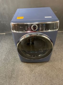 GE Profile 28 Inch 7.8 Cu Ft Electric Front Control Smart Dryer w/ Steam in Royal Sapphire - PFD87ESPVRSC