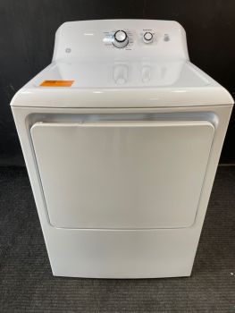 GE 27 Inch 6.2 cu ft Electric Dryer in White - GTX33EASKWWC