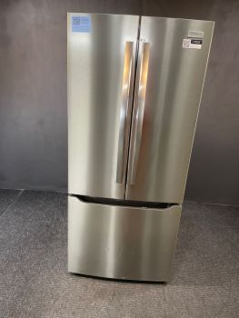 Frigidaire Gallery 30" 20 Cu Ft Std Depth No Disp French Door Refrigerator in PrintProof Stainless - GRFN2023AFC