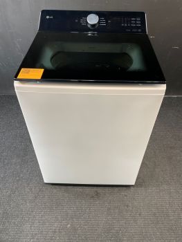 LG 5.5 Cubic Ft. 27" Wide Top Load Washer Without Agitator in White - WT8400CW
