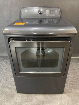 GE 27 Inch 7.4 Cu Ft Top Control Electric Dryer with Sensor in Diamond Gray - GTD58EBPVDGC