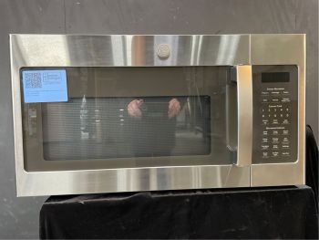 GE 1.9 Cubic Ft. Capacity 30" wide 1000W Over the Range Sensor Microwave in Stainless Steel - JVM7195SKSSC