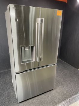 LG 36" 24 Cu Ft French Door CounterDepth Refrigerator w/Dual Ice & Zero Clearence Door in Stainless - LF24Z6530SC