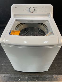 LG 4.1 Cubic Ft. 27" Wide Top Load Washer With Agitator in White - WT6105CWC