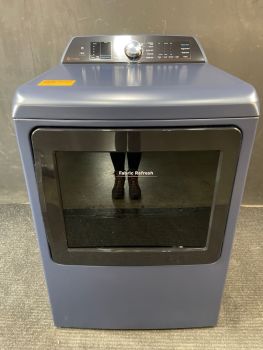 GE Profile 7.4 Cu Ft Electric Top Control Smart Dryer with Steam in Sapphire Blue - PTD90EBPTRS
