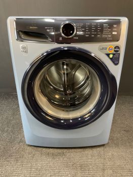 Electrolux 4.5 Cu Ft Front Load Washer with Steam in Glacier Blue - ELFW7437AG