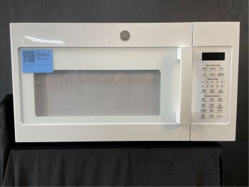 GE 1.9 Cubic Ft. Capacity 30" wide 1000W Over the Range Sensor Microwave in White - JVM7195DKWWC