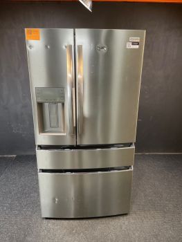 Refrigerador Frigidaire Gallery de 26.3 pies cúbicos, de acero inoxidable resistente a las manchas, con 4 puertas estilo francés - GRMS2773AFC