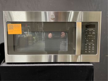 GE 1.7 Cubic Ft. Capacity 30" wide 1000W Over the Range Sensor Microwave in Stainless Steel - JVM6175SKSSC